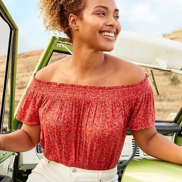 Off shoulder blouse - Picture 1 of 5